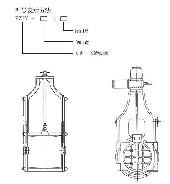 PZJY機(jī)閘一體閘門1.jpg